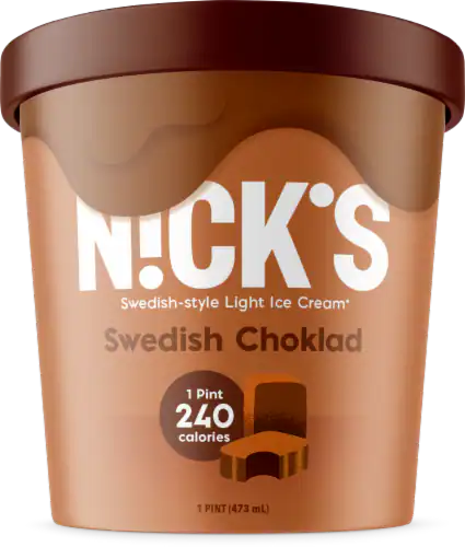 nicks-ice-cream a pint of swedish chocolate Nick's Ice Cream